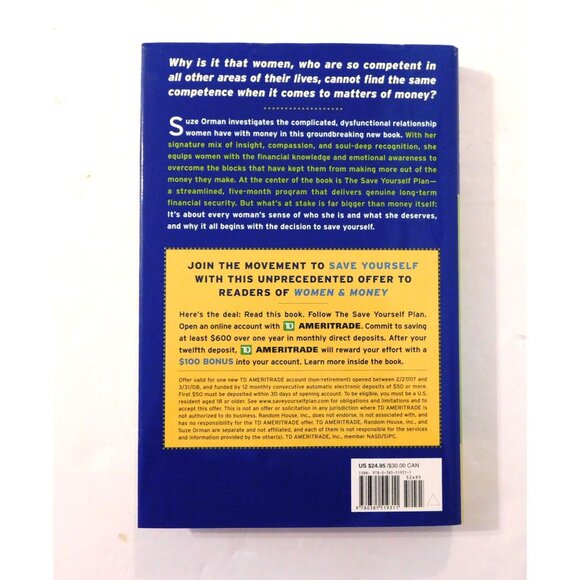 Women & Money By Suze Orman Owning The Power To Control Your Destiny 2007 HBDJ - Picture 2 of 6